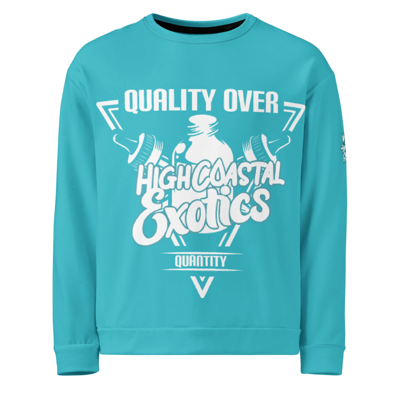 HCE Sweatshirt Quality Over Quanity