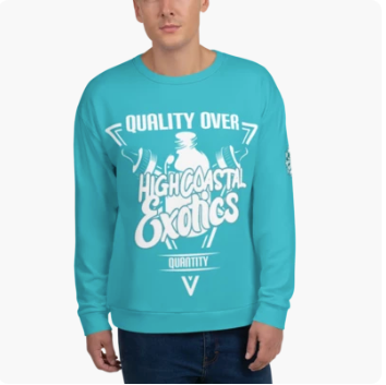 HCE Sweatshirt Quality Over Quanity