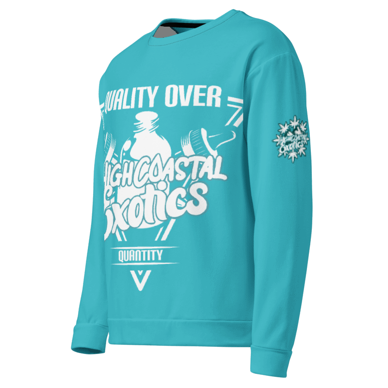 HCE Sweatshirt Quality Over Quanity