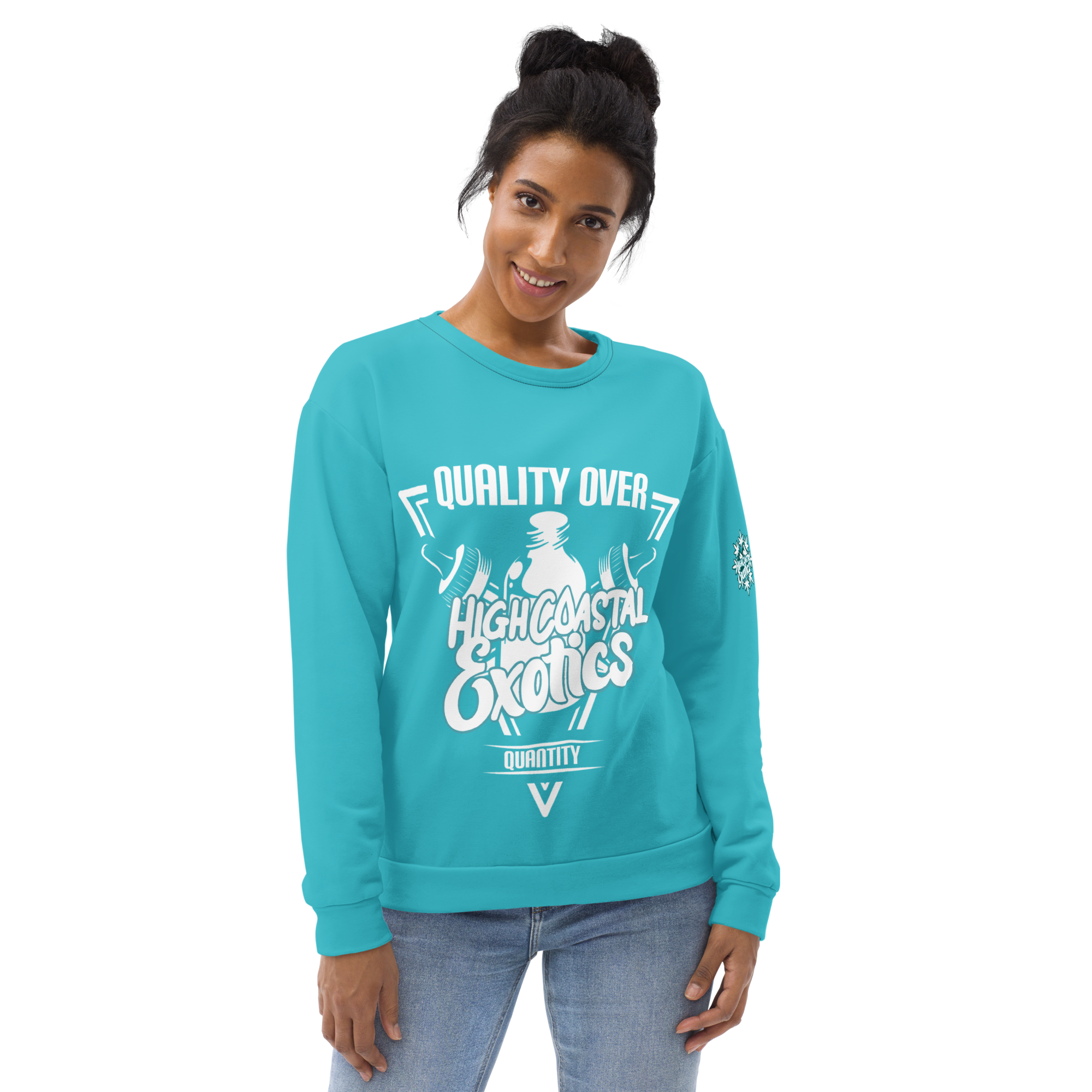 HCE Sweatshirt Quality Over Quanity